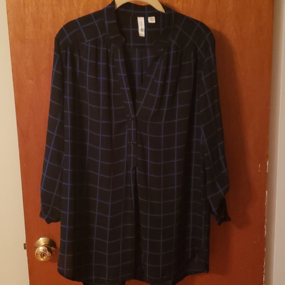 Black & Blue Tunic